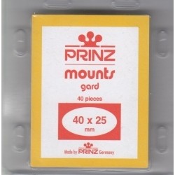 Prinz/Scott Stamp Mounts: 40x25