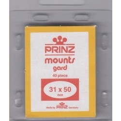 Prinz/Scott Stamp Mounts: 31x50