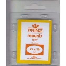 Prinz/Scott Stamp Mounts: 25x28