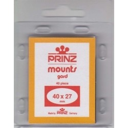 Prinz/Scott Stamp Mounts: 40x27