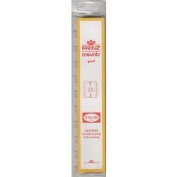 Prinz/Scott Stamp Mount Strips: 215mm x 20mm