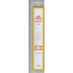 Prinz/Scott Stamp Mount Strips: 215mm x 25mm