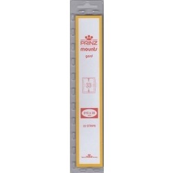 Prinz/Scott Stamp Mount Strips: 215mm x 33mm Prinz/Scott Stamp Mount Strips: 215mm x 33mm