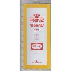 Prinz/Scott Stamp Mount Strips: 265mm x 40mm