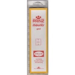 Prinz/Scott Stamp Mount Strips: 215mm x 44mm