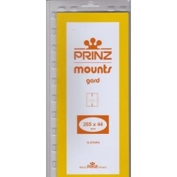 Prinz/Scott Stamp Mount Strips: 265mm x 44mm