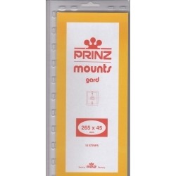 Prinz/Scott Stamp Mount Strips: 265mm x 45mm