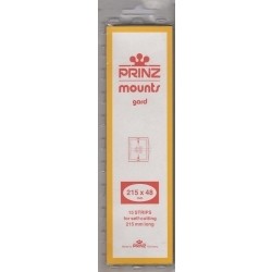 Prinz/Scott Stamp Mount Strips: 215mm x 48mm Prinz/Scott Stamp Mount Strips: 215mm x 48mm