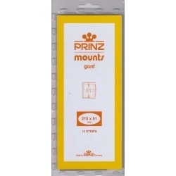 Prinz/Scott Stamp Mount Strips: 215mm x 61mm