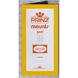 Prinz/Scott Stamp Mount Strips: 240mm x 66mm Prinz/Scott Stamp Mount Strips: 240mm x 66mm