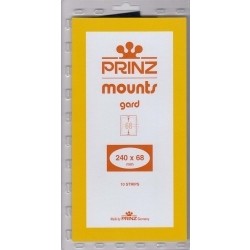 Prinz/Scott Stamp Mount Strips: 240mm x 68mm