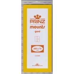 Prinz/Scott Stamp Mount Strips: 265mm x 70mm Prinz/Scott Stamp Mount Strips: 265mm x 70mm
