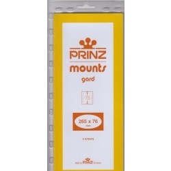 Prinz/Scott Stamp Mount Strips: 265mm x 75mm Prinz/Scott Stamp Mount Strips: 265mm x 75mm