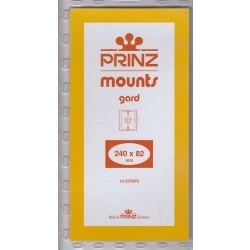 Prinz/Scott Stamp Mount Strips: 240mm x 82mm