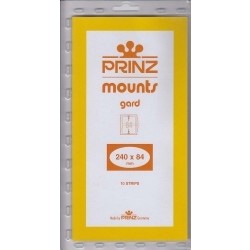 Prinz/Scott Stamp Mount Strips: 240mm x 84mm Prinz/Scott Stamp Mount Strips: 240mm x 84mm