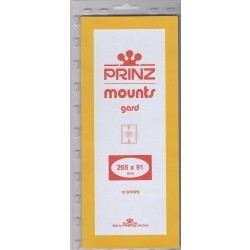 Prinz/Scott Stamp Mount Strips: 265mm x 91mm Prinz/Scott Stamp Mount Strips: 265mm x 91mm