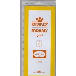 Prinz/Scott Stamp Mount Strips: 265mm x 96mm Prinz/Scott Stamp Mount Strips: 265mm x 96mm