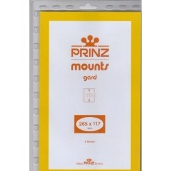 Prinz/Scott Stamp Mount Strips: 265mm x 117mm