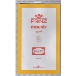 Prinz/Scott Stamp Mount Strips: 265mm x 147mm