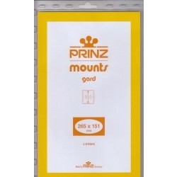 Prinz/Scott Stamp Mount Strips: 265mm x 151mm