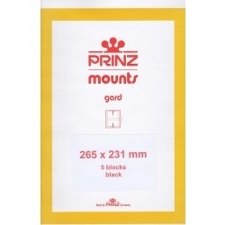 Prinz/Scott Stamp Mount Strips: 265mm x 231mm