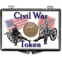 Civil War Token -- Soldiers -  Snaplock