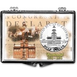 Bicentennial Half Dollar - Snaplock