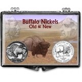 Buffalo Nickels Old and New -  Snaplock