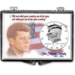 John F. Kennedy -- Flag - Snaplock