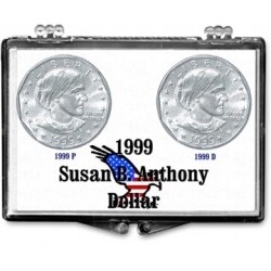 Susan B. Anthony -- 1999 P&D -  Snaplock
