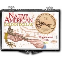 2011 Native American Golden Dollar -  Snaplock