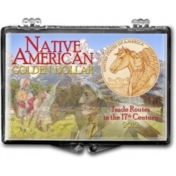 2012 Native American Golden Dollar -  Snaplock