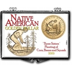 2009 Native American Golden Dollar - Snaplock
