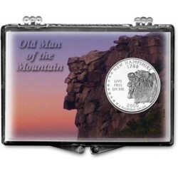 New Hampshire -- Old Man of the Mountain - Snaplock