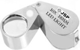 JSP - 10x 21mm lens Jewelers Loupe - Lighted