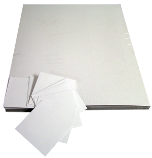 2.5x2.5 Paper Insert for Flips 8.5x11Sheets