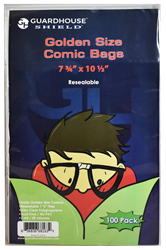 Guardhouse Resealable Bag for Golden Comic Book - 7 3/4 x 10 1/2 Guardhouse Resealable Bag for Golden Comic Book - 7 3/4 x 10 1/2