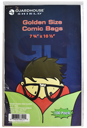 Guardhouse Bag for Golden Comic Books - 7 3/4 x 10 1/2 Guardhouse Bag for Golden Comic Books - 7 3/4 x 10 1/2