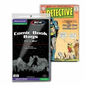 BCW Resealable Comic Bags - Silver