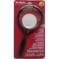 UltraOptix Round Magnifer, - 2x with 4x bifocal UltraOptix Round Magnifer, - 2x with 4x bifocal