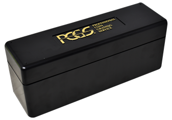 PCGS Plastic Slab Box 20 Coin Black (Used)