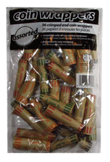 Preformed Coin Wrappers - 36 Assortment Preformed Coin Wrappers - 36 Assortment
