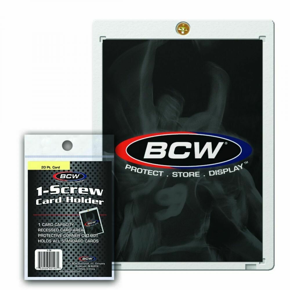 BCW 1-Screw Card Holder - 20 Point