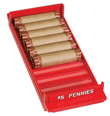 Coin Roll Trays - Cent