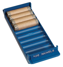 Coin Roll Trays - Nickel
