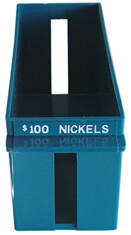 Coin Large Capacity Trays - Nickel