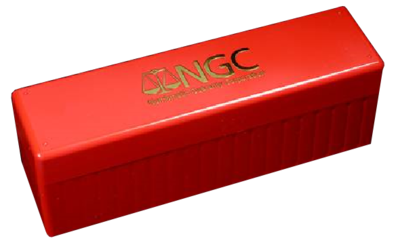 NGC Plastic Slab Box - Red