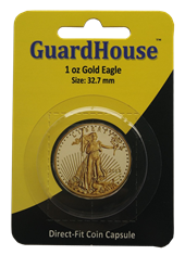1 oz Gold Eagle Direct Fit Guardhouse Capsule
