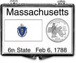 Massachusetts State Flag - Snaplock