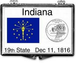 Indiana State Flag - Snaplock
